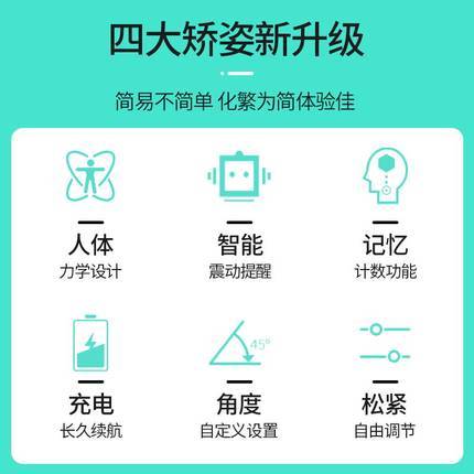 必备防驼背防近视神器，就选未来视界智能感应矫正仪！ 商品图10