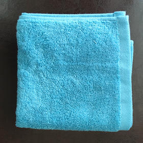 德国司马抗菌纯棉毛巾（湖蓝色）