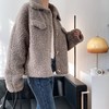 【上身十足高级感】羊羔毛外套 触感柔软 整体宽松的版型不挑人 显气质衬肤白 商品缩略图2