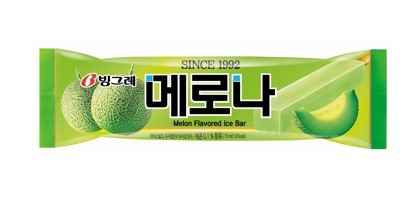 宾格瑞冰客来哈密瓜味冰淇淋75ml빙그레메로나75ml