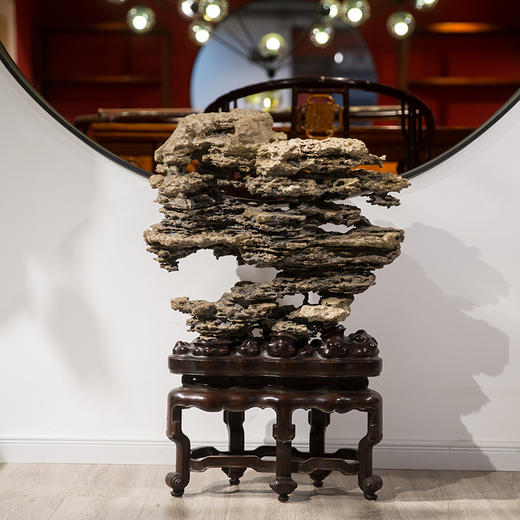 清 层云英石贡石 商品图0