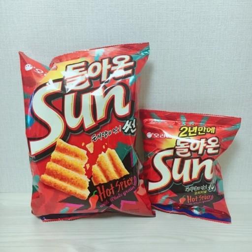 好丽友sun微辣玉米片80g돌아온SUN썬80g 商品图1