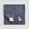 刺绣小天鹅童巾（深蓝色） 商品缩略图0