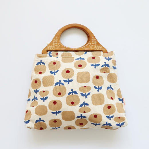 HUJI祤集Embrace手提包插画经典小花花 商品图0