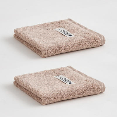 素色有机棉方巾（棕色） 商品图0