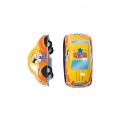 法国moulinroty金属玩具系列旧金属摩擦回力车（黄色） 商品图0