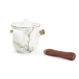 黄金珐琅彩4头进博旅行茶具