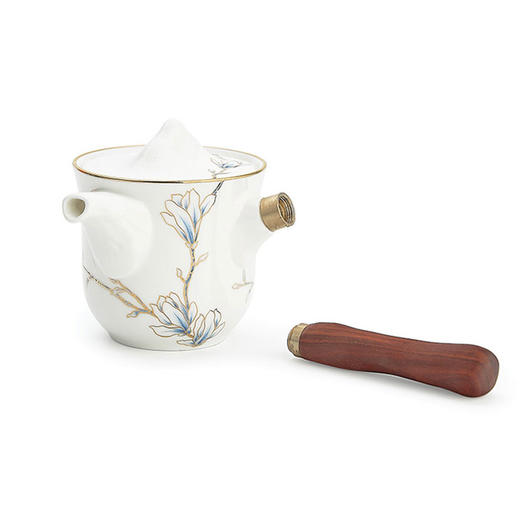 黄金珐琅彩4头进博旅行茶具 商品图0