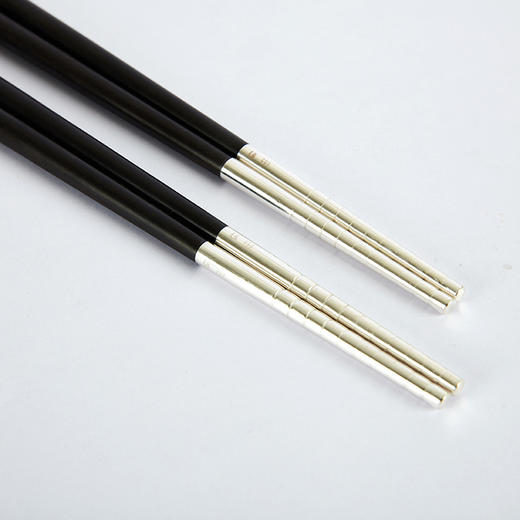 如意花丝包银筷 商品图2