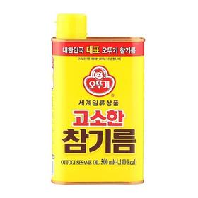 不倒翁香油500ml오뚜기참기름500ml