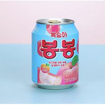 海太桃汁해태복숭아봉봉음료238ml 商品图0