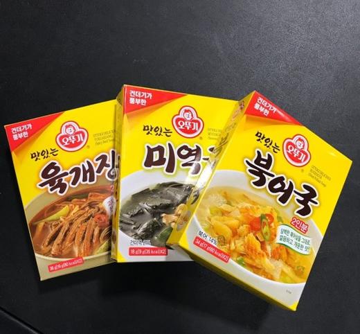 不倒翁干明太鱼汤오뚜기즉석북어국34g 商品图1