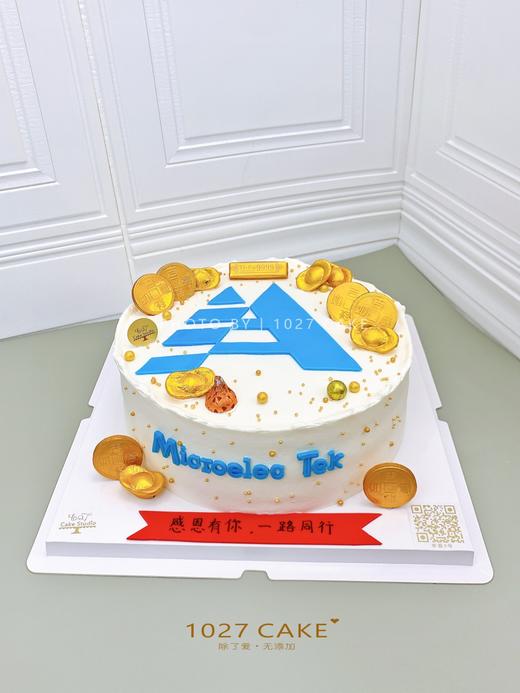 1027CAKE |  公司周年庆 logo蛋糕 商品图1