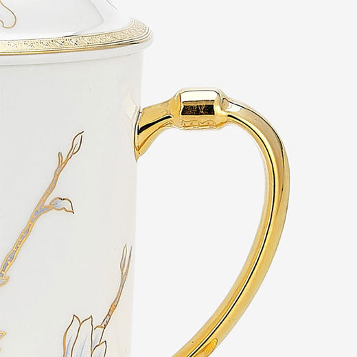 进博盛宴黄金珐琅彩元首盖杯 商品图1