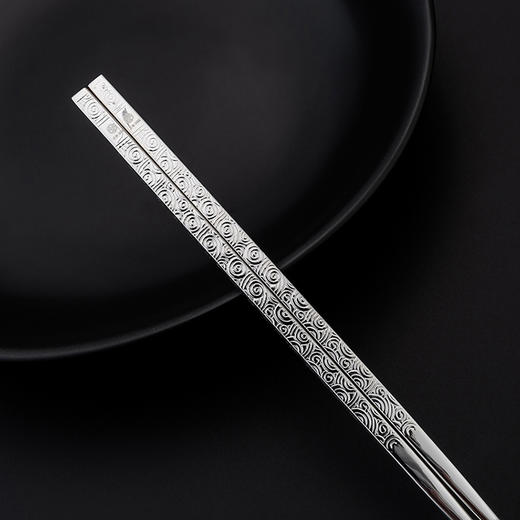纯银祥云筷 商品图2