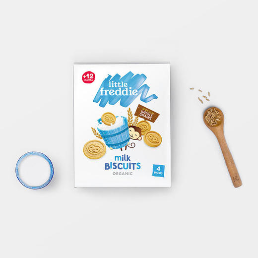 [专享]小皮宝宝下午茶全谷物饼干4盒装不加砂糖 商品图3