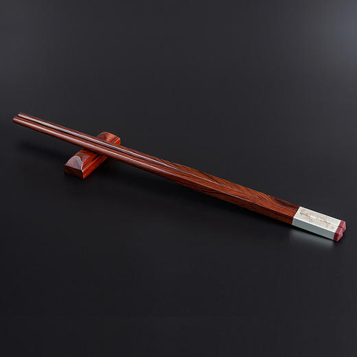 梅兰竹菊红酸枝木筷 商品图1