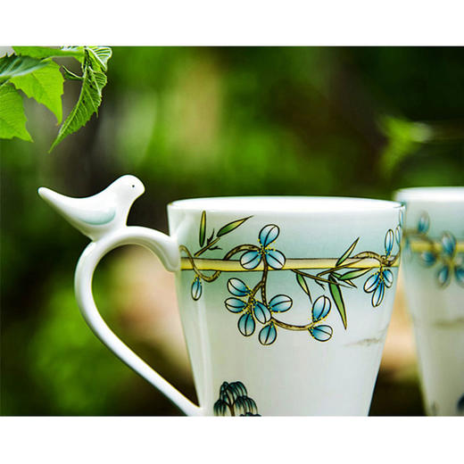 西湖盛宴小鸟对杯 商品图4