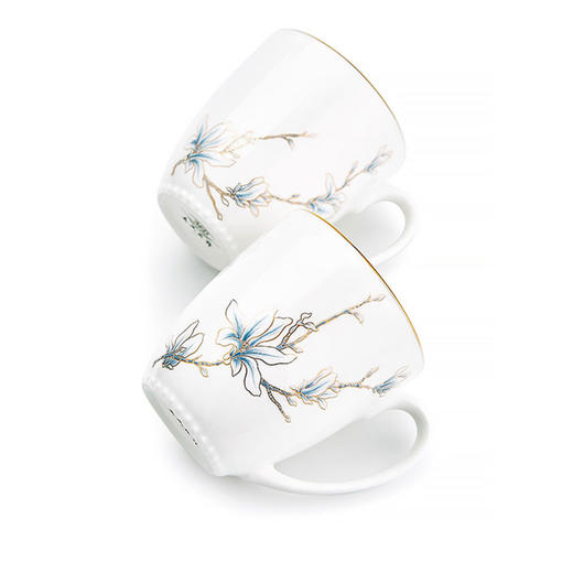 黄金珐琅彩进博之光对杯 商品图4