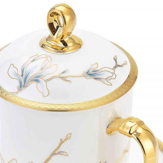 进博盛宴黄金珐琅彩元首盖杯 商品图3