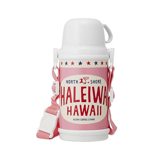HALEIWA日本哈雷瓦 保温杯（双盖 含背带） 商品图0