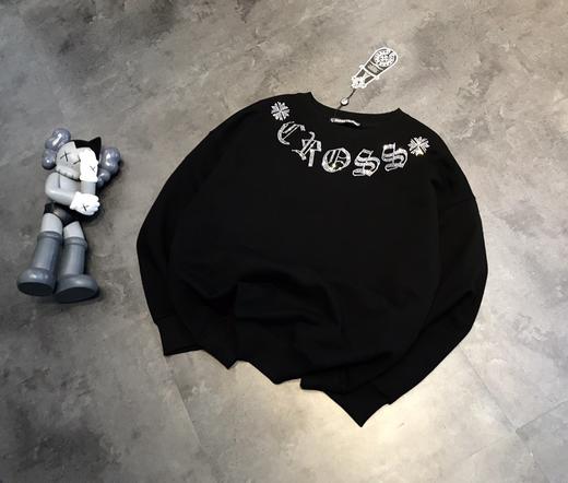 点此购买 克罗心女款烫钻圆领卫衣 ks166166 商品图6