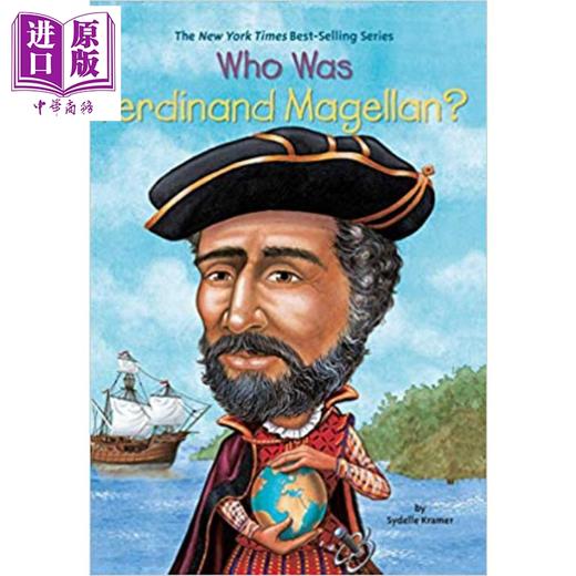 【中商原版】Who Was系列 谁是斐迪南·麦哲伦 Who Was Ferdinand Magellan 儿童历史人物科普百科 英文原版 7-12岁 商品图0