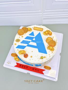 1027CAKE |  公司周年庆 logo蛋糕