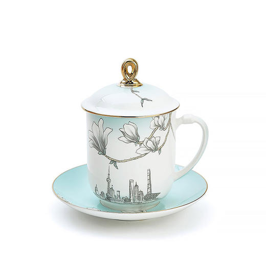 玉兰花开首脑盖杯 商品图3