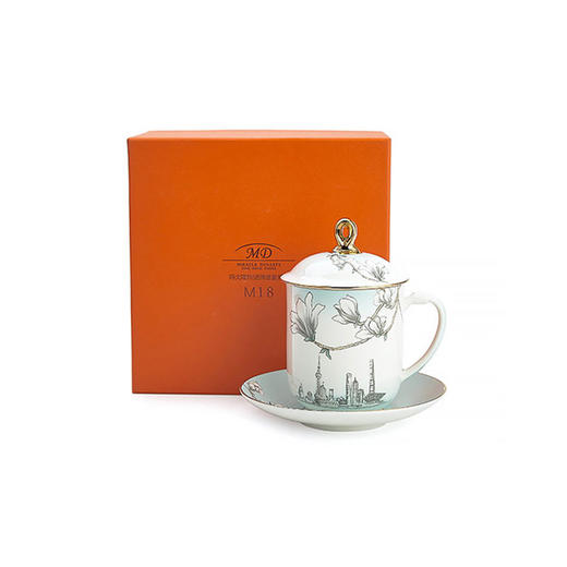 玉兰花开首脑盖杯 商品图0