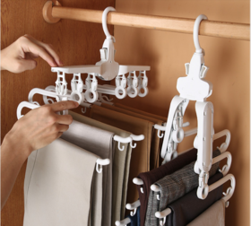 免叠多功能收纳裤架