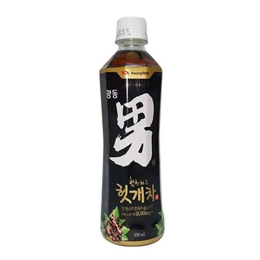 广东男子枳根茶饮料凉茶500ml광동헛개차500ml 商品图0
