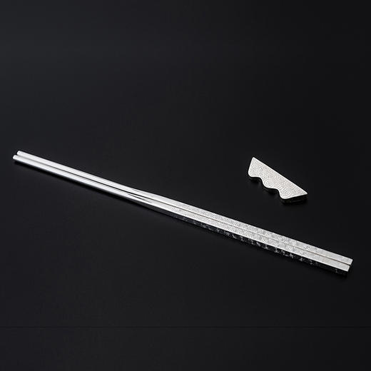 纯银祥云筷 商品图3