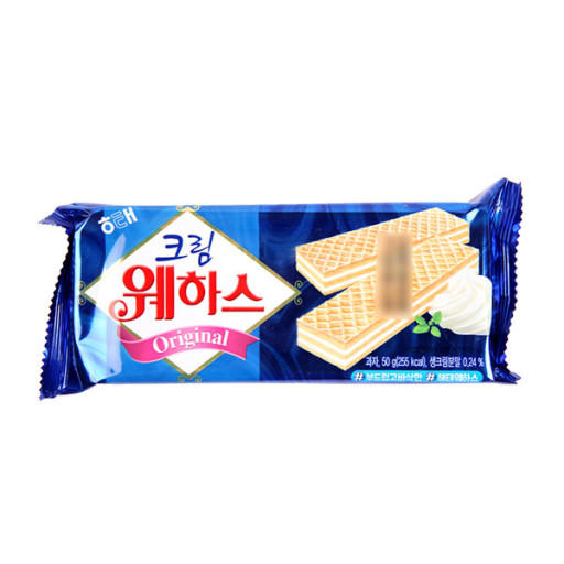 奥里奥香草味威化饼50g오리온웨하스바닐라50g 商品图0