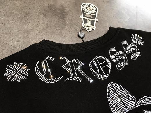 点此购买 克罗心女款烫钻圆领卫衣 ks166166 商品图9