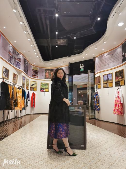 206PC070--黑色水貂款皮大衣--《冬季时尚系列》 商品图1