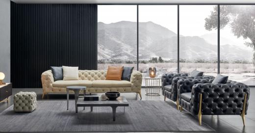 现代双扶手四人位RW-BOJA1027 商品图0