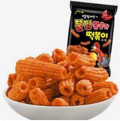 YEM火鸡味辣炒年糕条100gYEM불닭볶음맛떡볶이스낵100g 商品图0