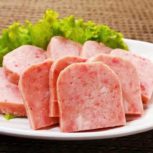 【8.9元/盒】鹰马龙午餐肉罐头340g（0202456） 商品图1