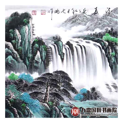 高云鹏《源远流长》68*178cm 山水横幅作品 客厅/卧室挂画 商品图4