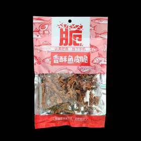 【9.9元3袋】金箭香酥鱼皮脆108g（0606638、0606715）