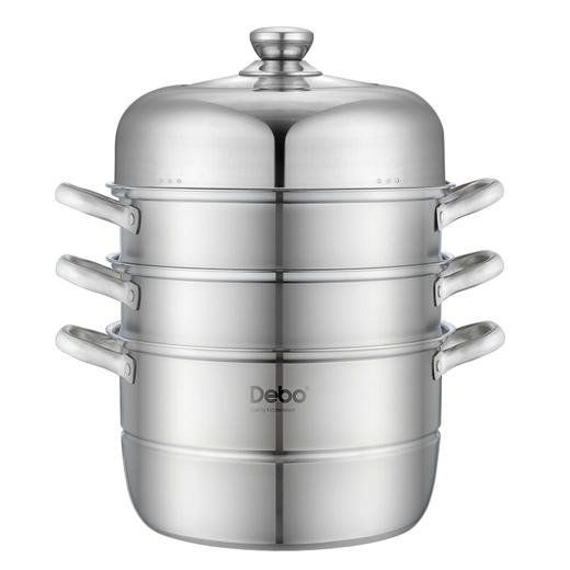 Debo 德铂吉布森304不锈钢四层蒸锅大容量蒸锅GH 商品图1