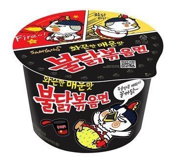 三养特辣火鸡肉味炒面大碗105g삼양불닭볶음면컵대105g 商品图0