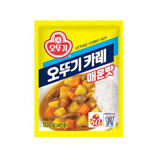 不倒翁咖喱粉辣味오뚜기카레매운맛100g 商品图0