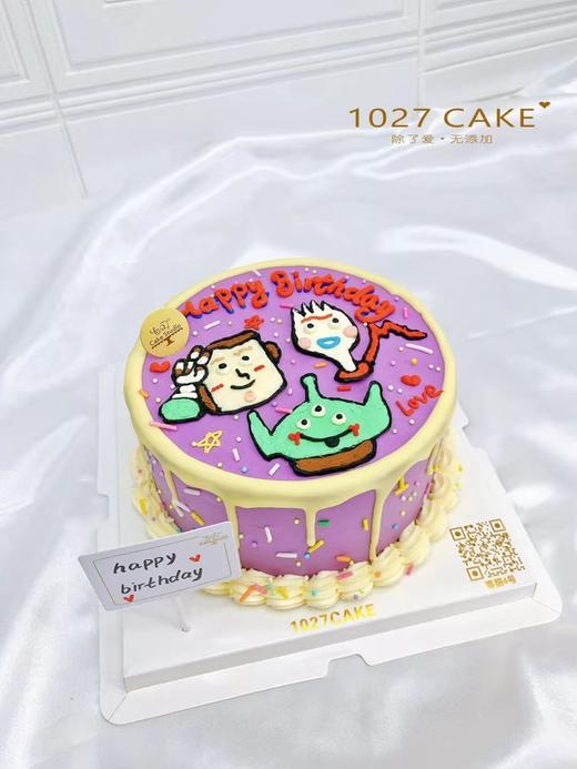 1027CAKE |  手绘蛋糕 巴斯光年 卡通蛋糕 商品图2