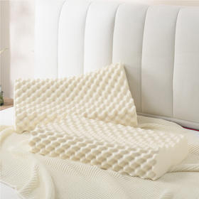 【家庭装/一对装】一默泰国进口天然乳胶乳胶枕成人榴莲型乳胶枕 贴合颈椎 护颈枕