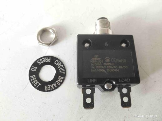 【货号05469】98型电源过载保护器L1/L2/w55/66系列50A热保护开关 商品图2