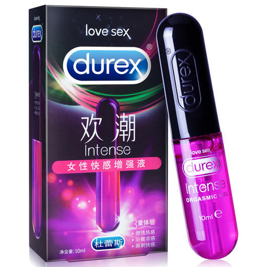 杜蕾斯Durex欢潮女性快感增强液成人情趣用品10ml 商品图0