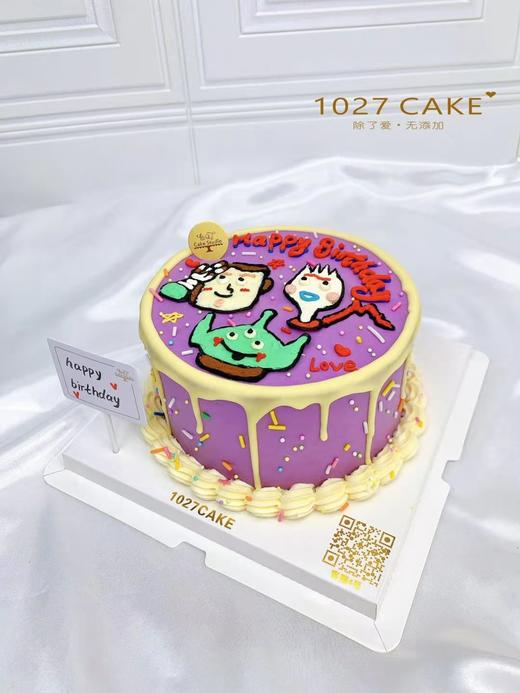 1027CAKE |  手绘蛋糕 巴斯光年 卡通蛋糕 商品图3
