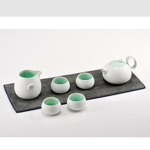 玉青瓷 旅行装系列  一壶四杯一公道 旅行礼盒包装 石上清泉 商品图0
